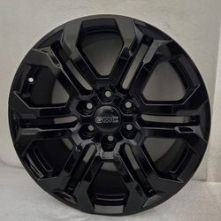 Beautiful 20" GMC Yukon Sierra Black Wheels Rims OEM 