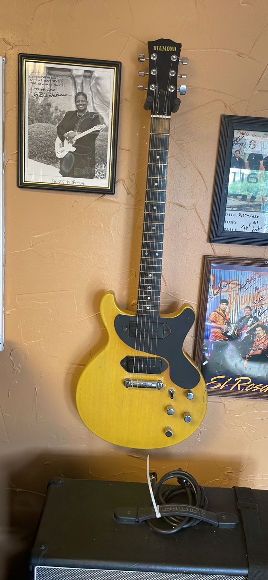 Diamond Les Paul Guitar