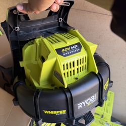 Ryobi 40V HP Brushless Backpack 730 CFM Whisper Series Blower no batteries, no charger 