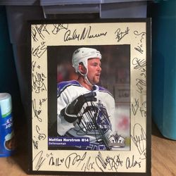 Autograph Pictures O La Kings Players