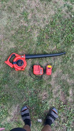 BLACK & DECKER leaf blower
