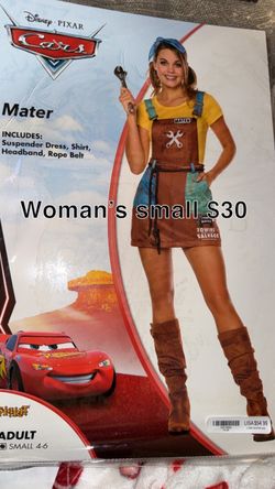 Disney Pixar Cars Mater Women's Costume Small