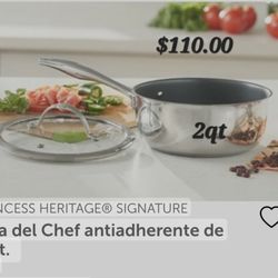 OLLA ANTIADERENTE 2QT PRINCESS HOUSE