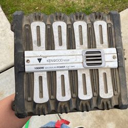 Kenwood Subwoofer Power Amplifier