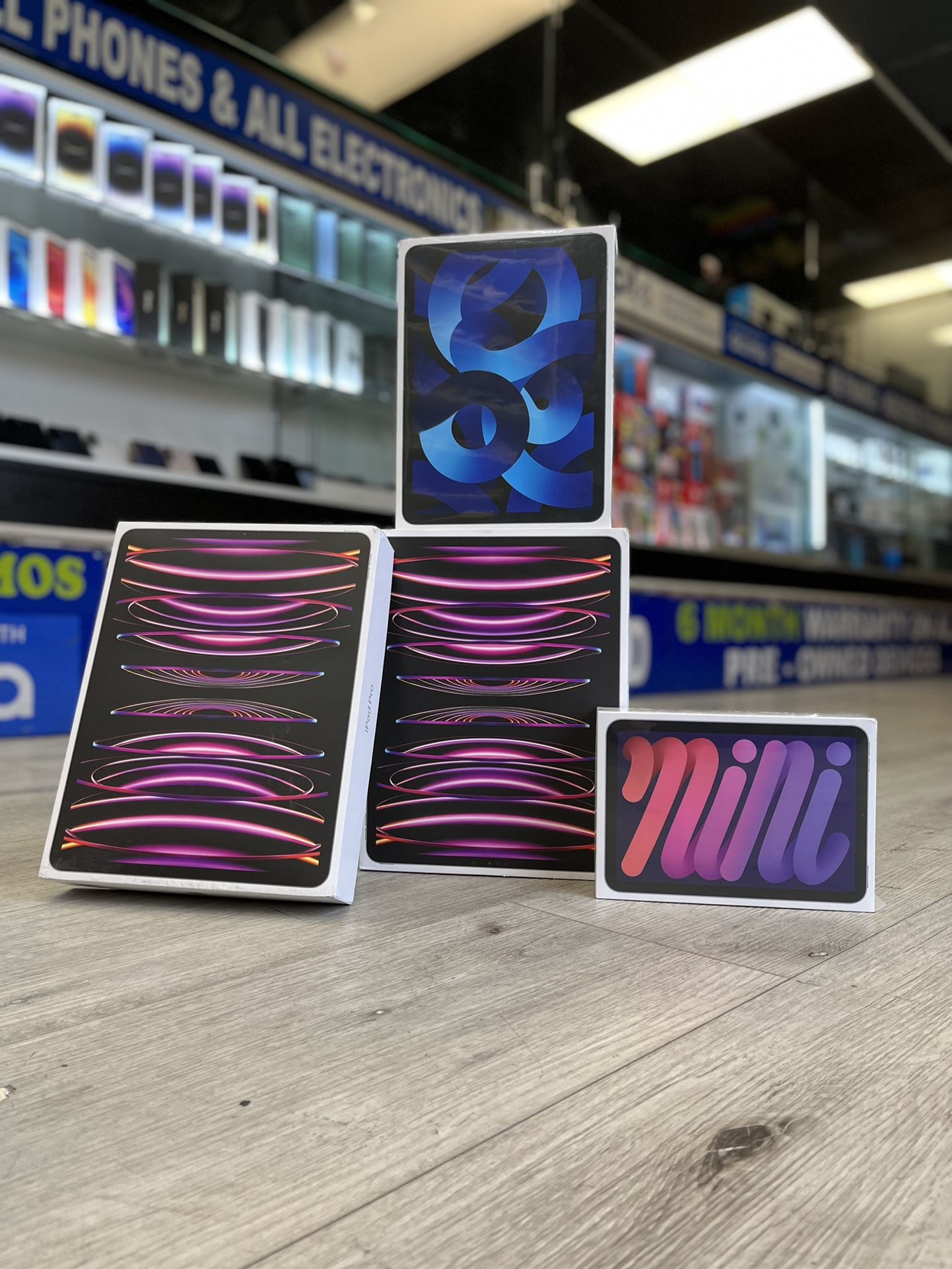 iPad Pro, iPad Air & iPad Mini Available (Newest Models)