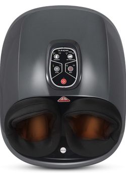 QUINEAR Foot Massager, Shiatsu Foot Massager for Neuropathy Pain Relief and Circulation Deep Tissue Foot Massager-Black