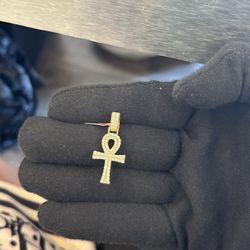 Diamond Ankh Pendant 