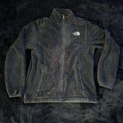 Northface fleece black zip up