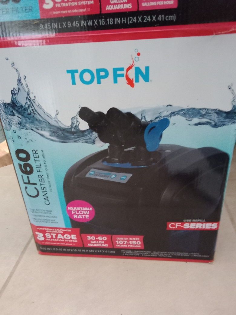 TOP FIN CF60 Canister Filter CF-SERIES