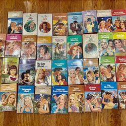 Harlequin Romance Paperback Book Novel Lot Set 1970s 1980s 33 Vintage