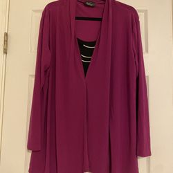 Size 2X Gorgeous Blouse W/Cami