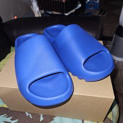 Yeezy Azure Slides Adidas Sz 9