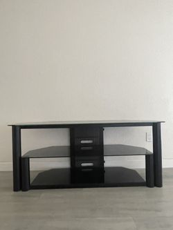 Glass TV Stand
