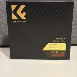 K&F ND Filter 67mm with black diffusion