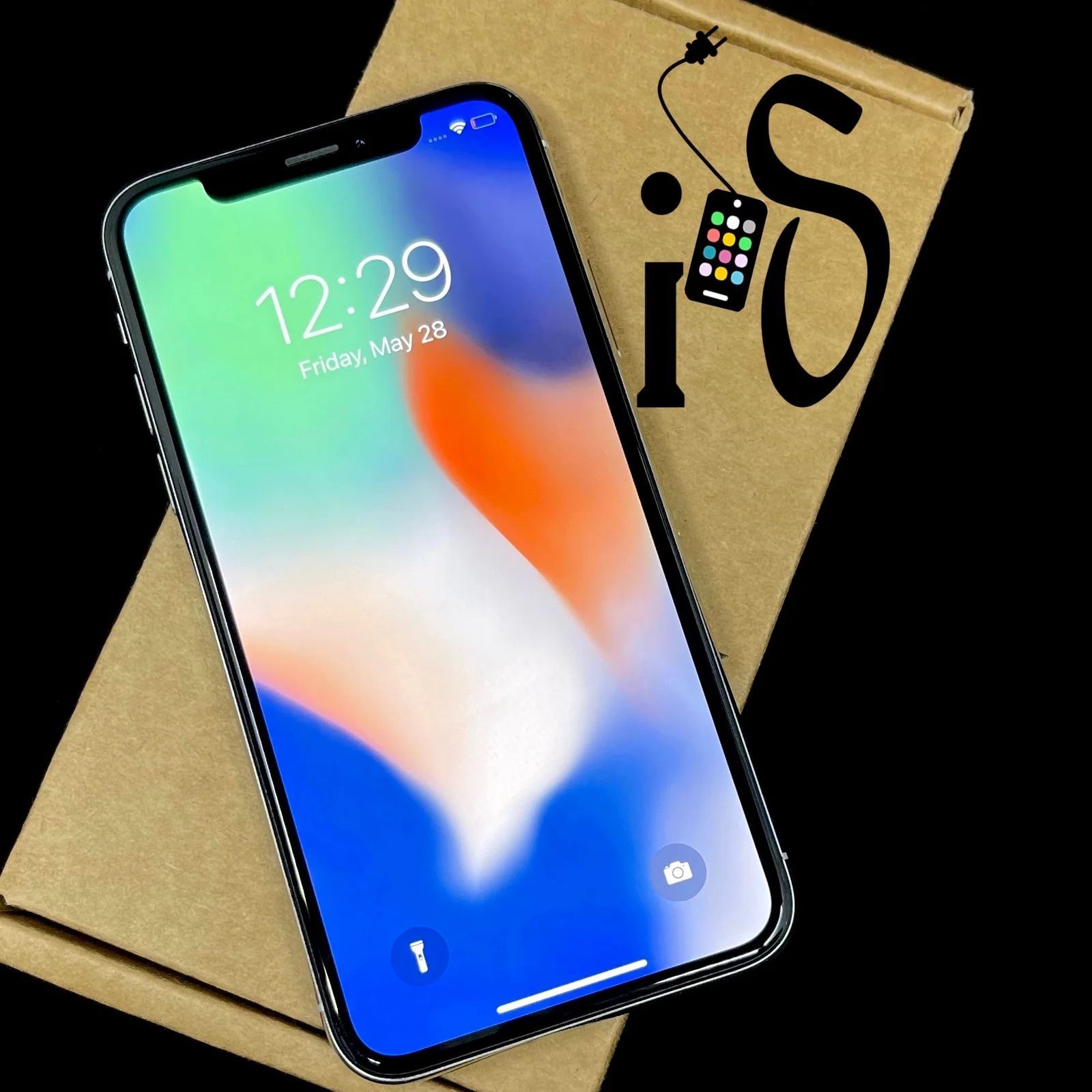  iPhone X 64GB Silver Unlocked
