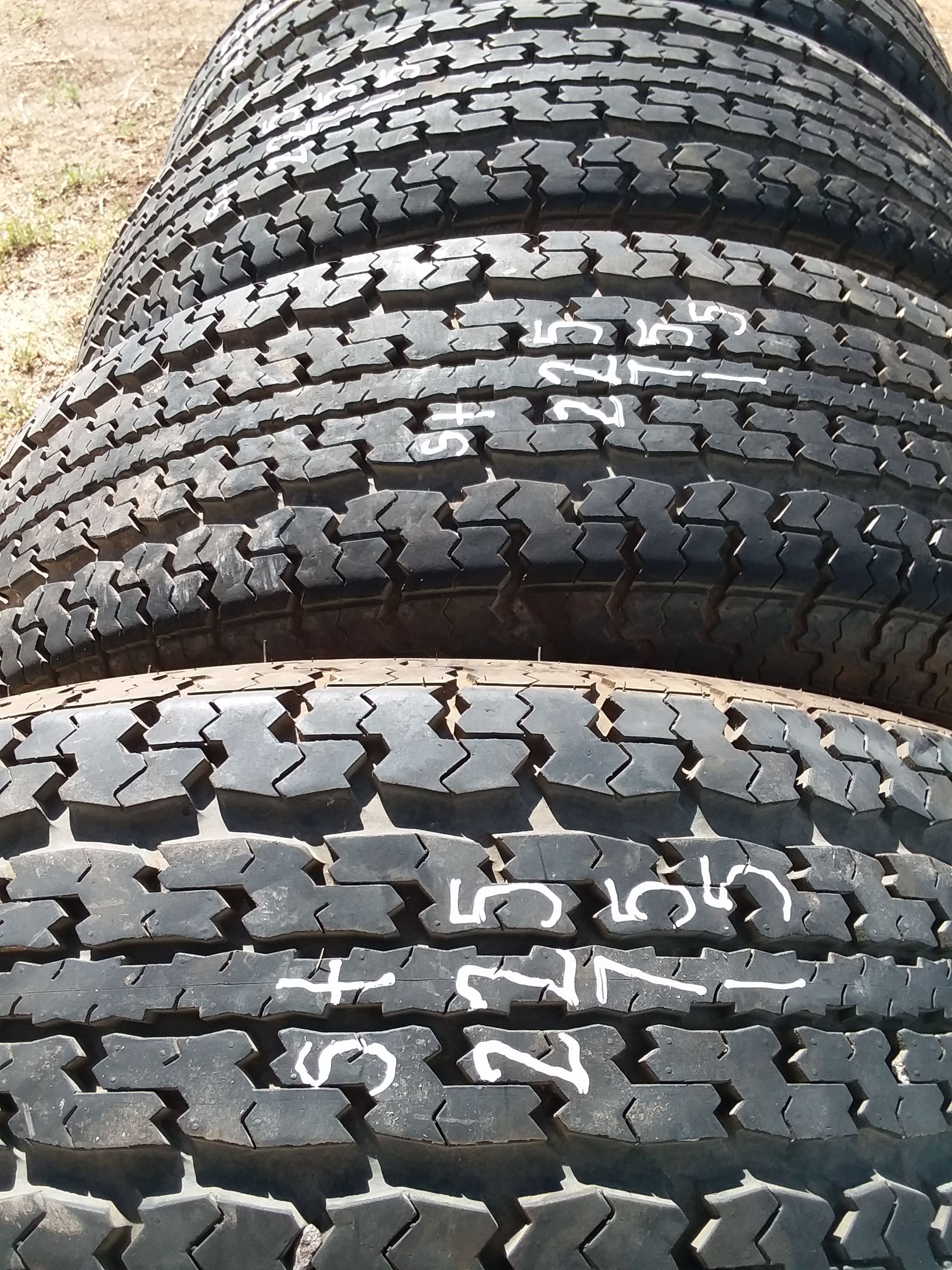 ST225 75 15 four good trailer tires $25 each