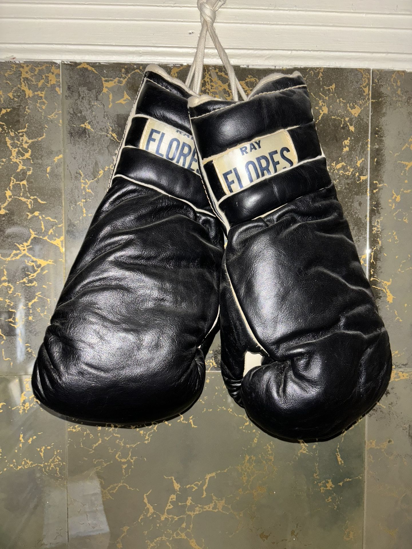 Vintage Ray Flores Boxing Gloves