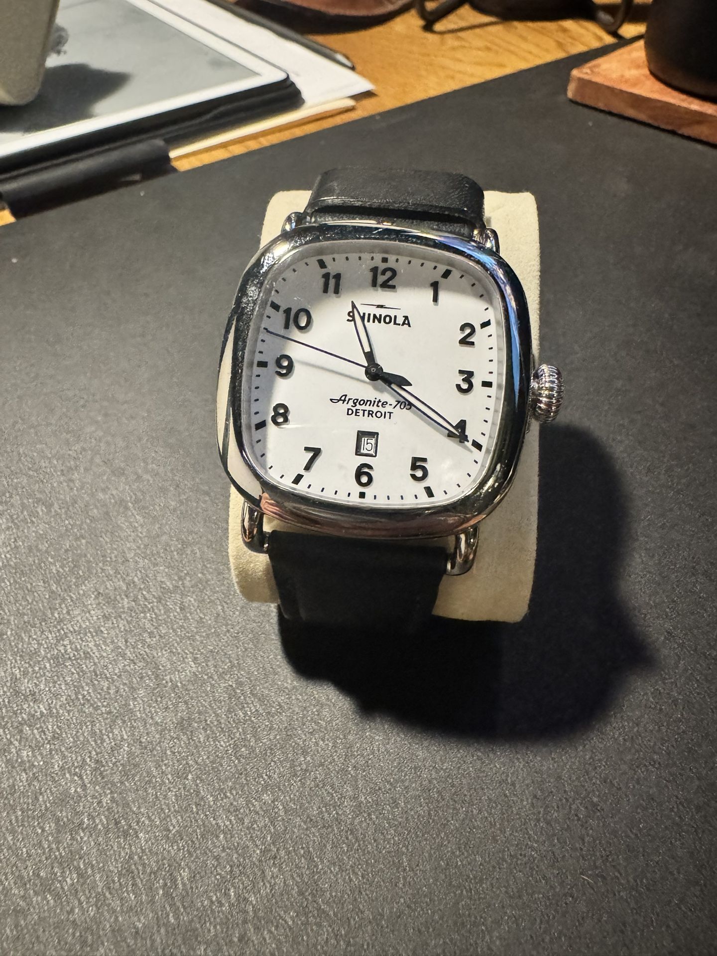 Original Shinola Watch – Argonite 705 (Square Case)