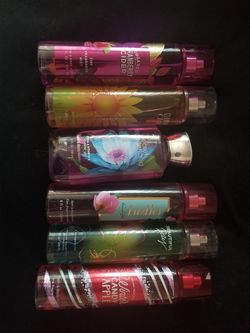 Bath and Body Works Sprays