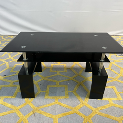 ( Delivery Available ) Orren Ellis Modern Black Coffee Table