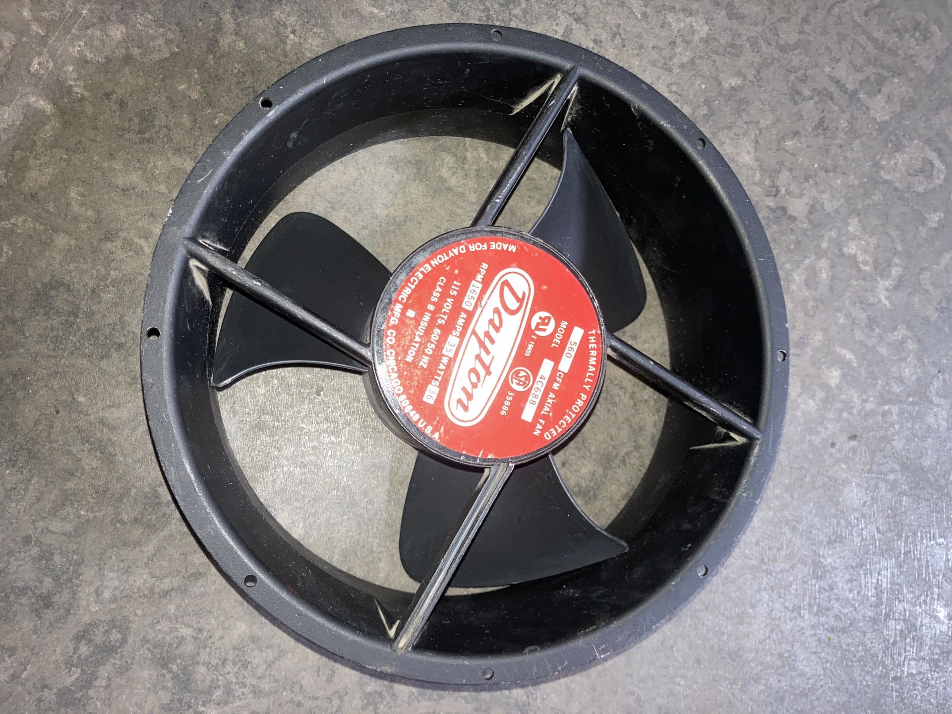 Dayton Industrial Wall Fan