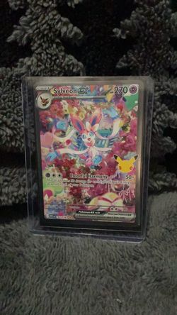 Sylveon ex Pokémon Card 153/128 30th Celebrations
