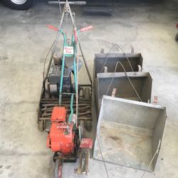 Trimmer 7 Blade Mower/ Edger Grass Catchers