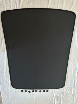 Tesla Model Y 2020-2025 Mesh Sunroof Sunshade With Clips