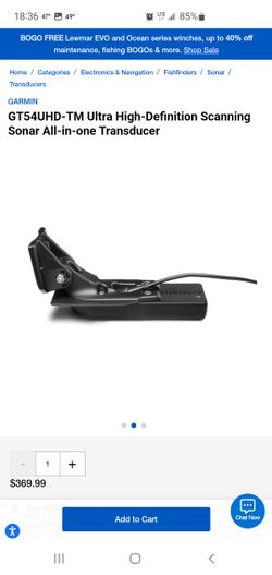 Garmin GT54 transducer