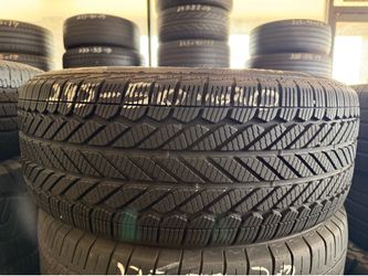 245/50R20 Used Single Tire Bridgestone Weatherpeak