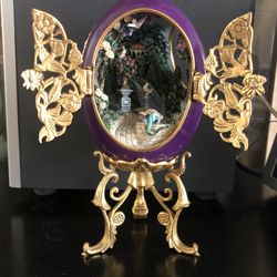Faberge Style Egg With Courtyard Scene. Details In Last Photo 