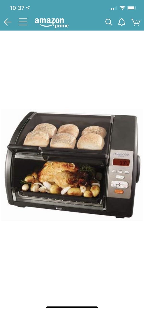 TFal Avante Elite 1600watt toaster oven for convection and conventional baking, broiling