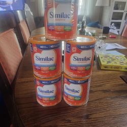 5 Cans Of Similac Sensitive 