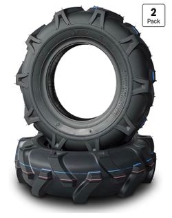 4.80/4.00-8 Tiller Tires, 2 Tires