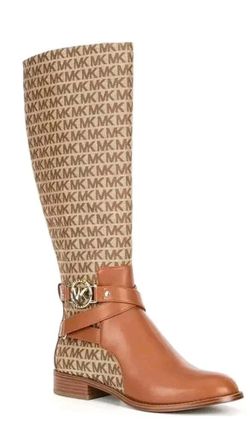 Michael kors knee high wory boots