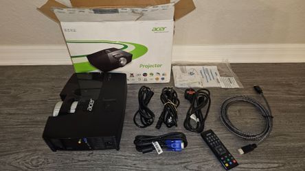 Acer X113PH DLP Projector Bundle – Tested & Working