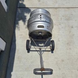 Coors Light Barrel Grill. 