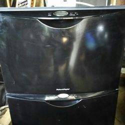 Fisher/Paykal Double Drawer Dish Washer