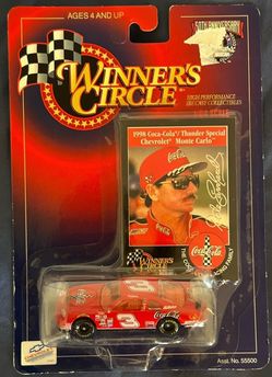 1998 Dale Earnhardt #3 Coca-Cola Winner’s Circle Diecast – Sealed