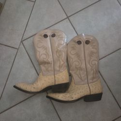 Men's Ostrich Custom Boots