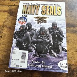 $10   SET OF 4 DVDS   NAVY SEALS