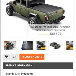 BAK INDUSTRIES 449339TS MX4 TS 21-25 F150 5'7 Lightly used only 3 months old comes with full warranty and installation adds $150