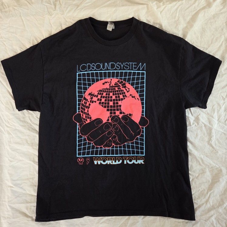 LCD Soundsystem Band World Tour T Shirt