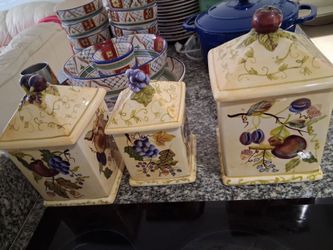 3-Set Glass Jars