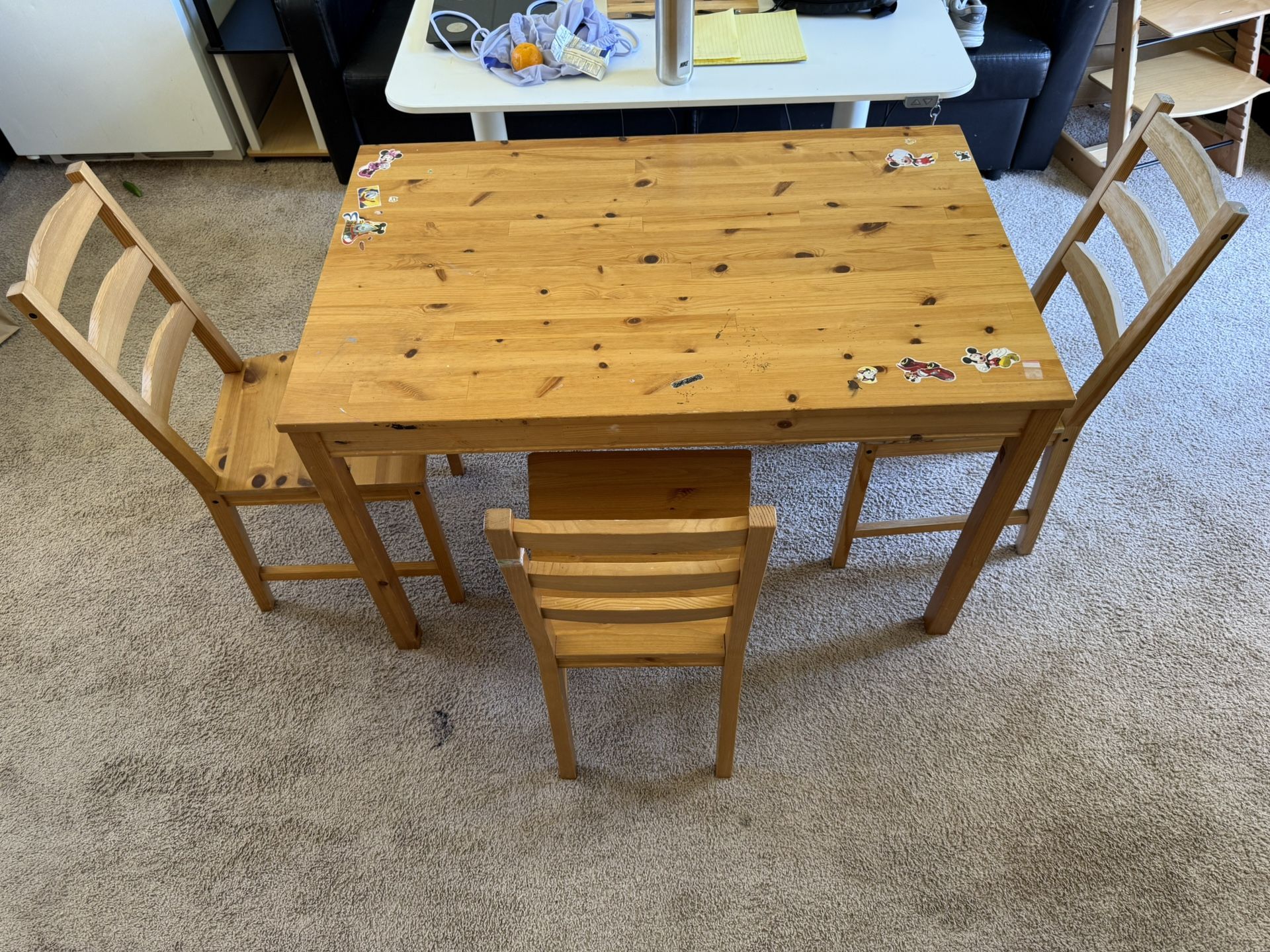 Chair And Table