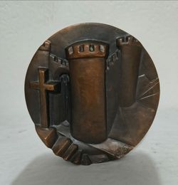 BRONZE MEDALL -  PAPERWEGHT 3.5"×.5"