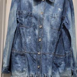 Western Style Vintage Jean Jacket 