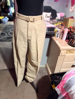 NWOT Crossroads 100%Cotton Khaki Utility Pants- 14