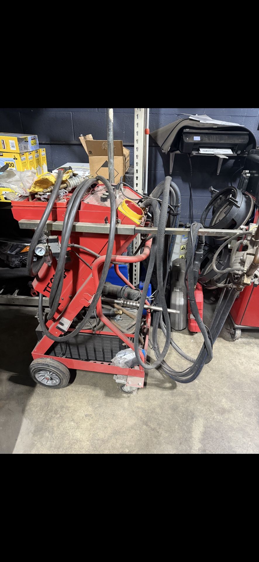 Italian spot welder techna 