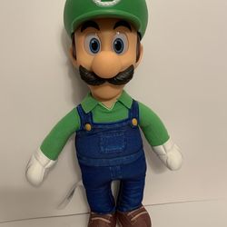 Super Mario Brothers The Movie Luigi Doll